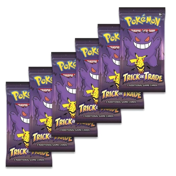Pokemon Trading Cards TCG Trick Or Trade BOOster 40 Mini Packs Bundle New Sealed - Picture 8 of 15